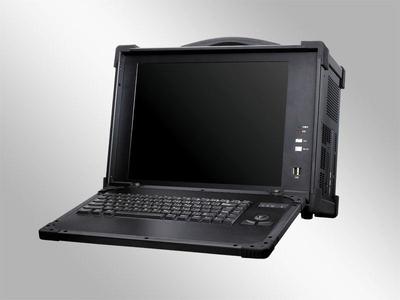 枭杰科技15寸下翻便携式工控机XJ-6520M-R10 高清细节图全方位展示